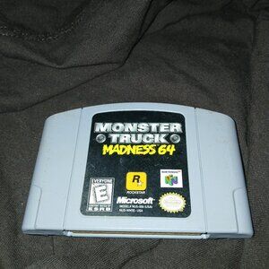 Nintendo  64. MONSTER TRUCK MADNESS 64 Video game